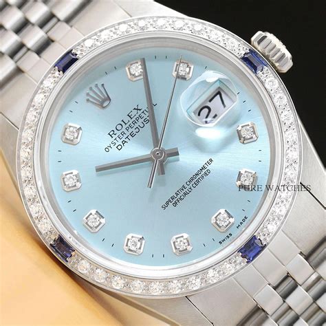 rolex 8 2 ice blue|rolex ice watch price.